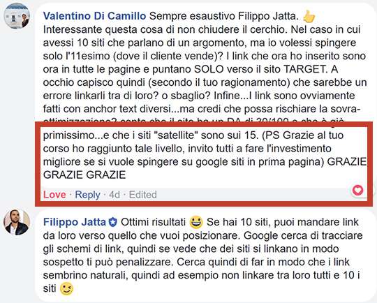 testimonianza valentino di camillo